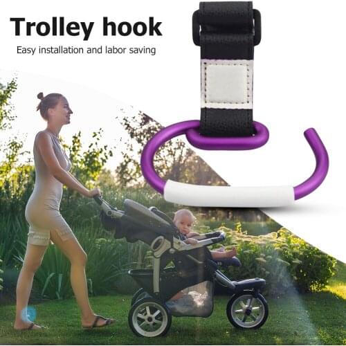 Baby Stroller Alloy Hook Infant Pushchair Pram Non-slip Hanger Bag Clip Baby Bag Bicycle Hook Baby Care Child Baby Cart Tools