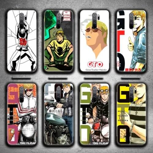 GTO Great Teacher Onizuka Phone Case for Redmi 9A 9 8A 7 6 6A Note 9 8 8T Pro Max K20 K30 Pro