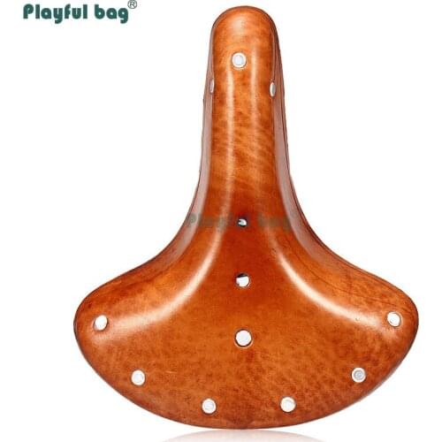 Playful bag Mountain bike seat cushion Vintage saddle Spring cushion Universal for vintage bicycle cushions Bike Accessory GA06