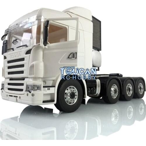 LESU Metal 8*8 Chassis 1/14 SCA RC Tractor Truck Model Hercules Cabin 802B