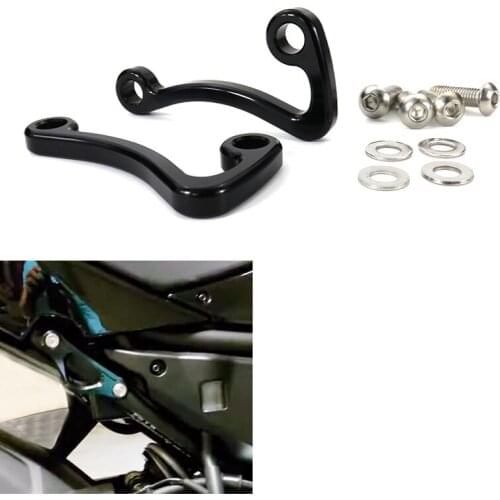 Fit For Kawsaki ZX-10R 2004-2005 ZX10R Motorcycle Accessories Racing Hooks Rear Subframe Tie Down Holder CNC Billet Aluminum
