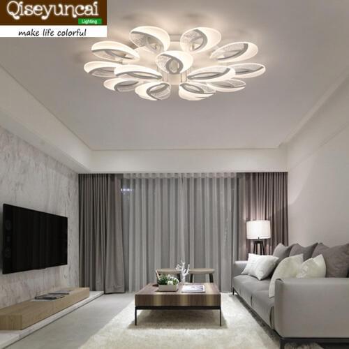 Qiseyuncai 2018 new Postmodern minimalist living room light atmosphere creative home Nordic shaped LED ceiling lamp