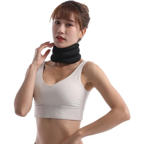 Neck Brace Cervical Breathable Warm Neck Belt Neck Fixed Support Cervical Decompression With Replacement Cover