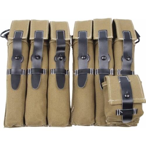 WWII GERMAN ARMY WH HEER MP38 MP40 AMMO MAGAZINE POUCH