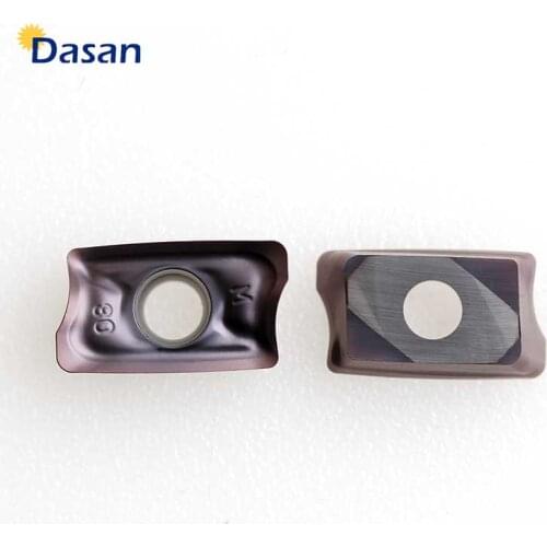 10pcs AOMT123608 H Carbide Inserts High Quality Blade Mill Cutter Lathe Tool