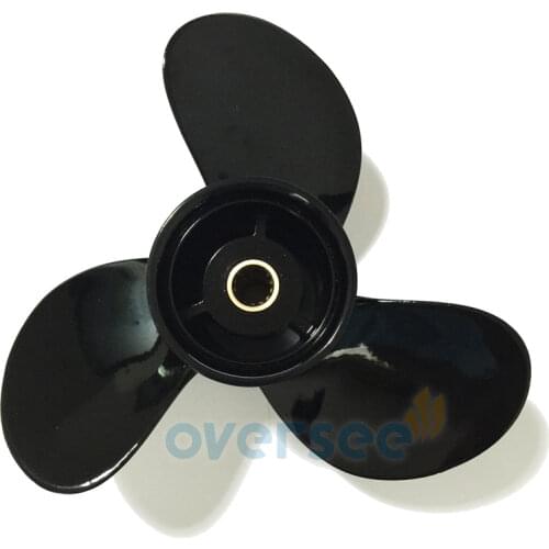 OVERSEE 362-64101-0 Aluminum Propeller 9 1/4x9 For Tohatsu 18HP 15HP Outboard Engine 9-1/4 x 9