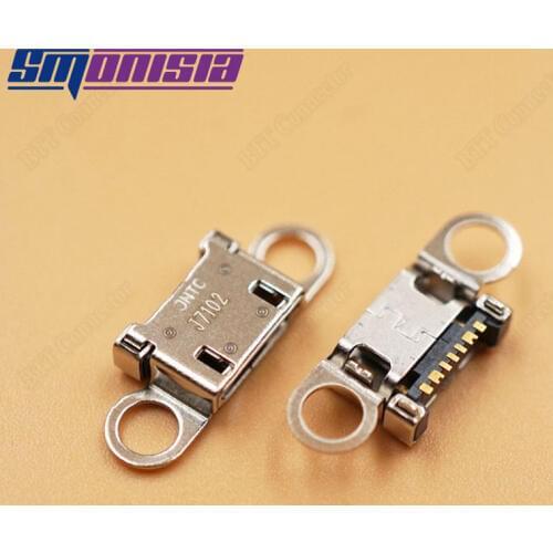 Smonisia 50pcs Original Micro USB Plug connector Charge Socket for t330