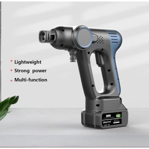 Cordless High Pressure Washer Spray Water Gun Car Wash Pressure Water Nozzle Cleaning Machine for Makita 18V Battery