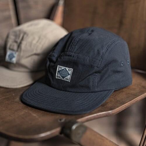 NON STOCK Ripstop Flat Peak Cap Mens Hip Hop Baseball Hat Adjustable