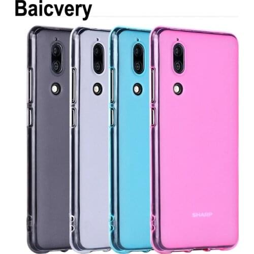 TPU Phone Case for Sharp Aquos S2 Mobile Phone Soft Silicone Cover for Aquos S2 Case for Sharp S2