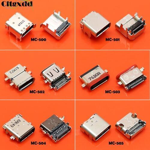 Cltgxdd 1PCS USB 3.1 Type-C Female Connector Mini USB Jack Connector Charging Port