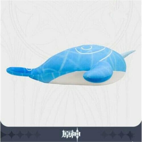 Cosmile OFFICIAL Genshin Impact The Whale Pillow Plush Big Doll (miHoYo) W/bonus Toys Gift Back Cushion