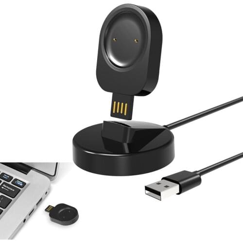 Dock Station Stand Charger Adapter USB Charging Cable Base Holder for Amazfit GTR2/GTR 2E/GTS 2 GTS2 Mini/Bip U/Pro/Pop/Zepp E