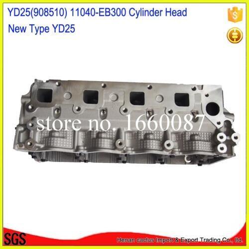 2005- year 2488cc YD25 cylinder head 11039-EC00A AMC 908 510 For Nissan Pathfinder