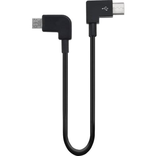 20cm USB cable For iPhone Type C Short 2.4A Fast Charging Cable Elbow 90 Degree USB C Micro USB Data Cable For All Smartphones