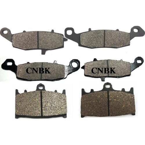 FL+FR+R Disc Brake Pads Set fit SUZUKI 1500 VL K2 / K3 Intruder L. Classic VL1500 2002 - 2003