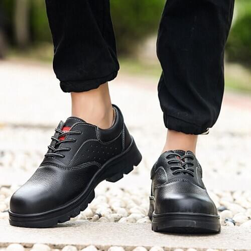 ZEEKSON Leather Shoes Mens Black British Large Size Mens Casual Shoes Business Suits Mens Shoes Round Toe Tooling Shoes