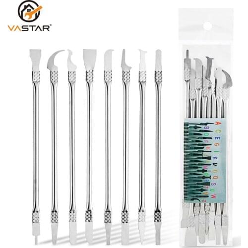8 in1 Mobile Phone Repair Tools Disassembly Blades Kit for Repairing Computer IC Chip CPU NAND Metal Remover Hand Tool Sets