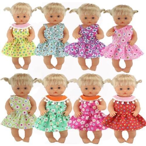 Dot Short Dress Clothes Fit 42 cm Nenuco Doll Nenuco y su Hermanita Doll Accessories