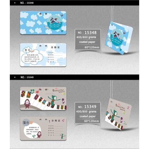 Blanco kraftpapier brood bakken prijs hang tag diy gift card wens festivals decor bake toy hangtags clothes tag kk201