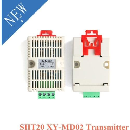 Temperature and Humidity Transmitter SHT20 RS485 Sensor High-precision Monitoring Modbus Rtu Protocol XY-MD02