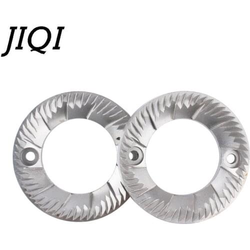JIQI Thickened Wear-resistant grind blade of Coffee Grinder Cutter Disc Blade Coffee Bean Grinding machine Disc Accessories 1set