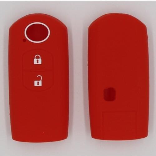 3PC Silicone car key cover case for Mazda 2 Atenza CX5 RX smart remote 3 buttons remote key