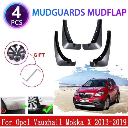 For Opel Vauxhall Mokka X 2013 2014 2015 2016 2017 2018 2019 Mudguards Mudflaps Fender Mud Flap Splash Guards Wheel Accessories