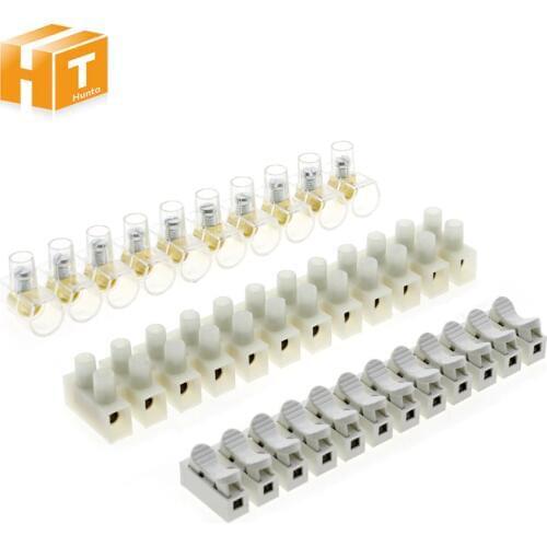 Top seller Universal Wire Connectors 10/12 position Terminals Block Connector Electrical Wire Connection