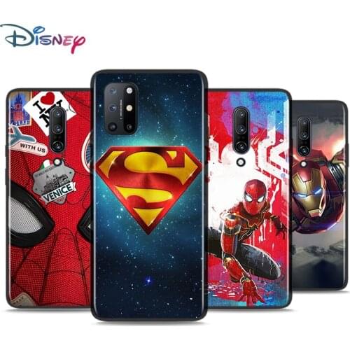 Silicone Cover Avenger Marvel Superhero For OnePlus Nord N10 N100 8T 7T 6T 5T 8 7 6 Pro Plus Phone Case Shell Coque