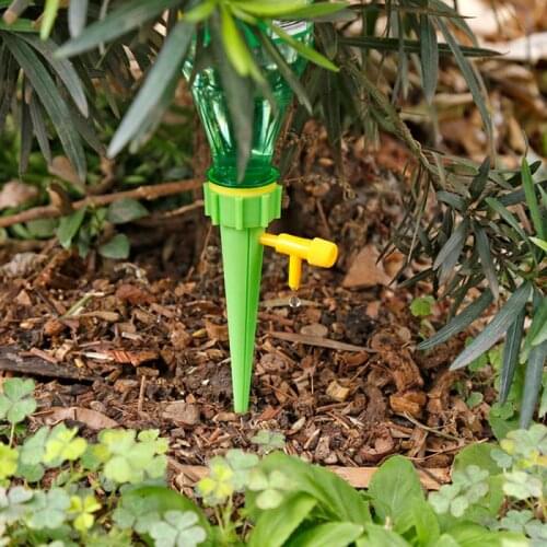 Household Auto Drip Irrigation Watering System Automatic Watering Spike For Plants Flower Pot Waterer Garden Bottle Dripper Tool