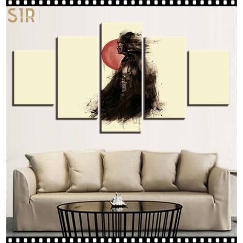 Star War Decorations for 5 Part Movie HD Poster Living Room Decoration Room Decor Anime Wall Art Star War Poster Wall Decor