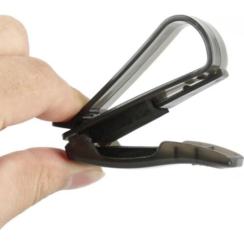 Universal Car Auto Sun Visor Glasses Sunglasses Clip Card Ticket Holder Fastener Pen Case Eyeglasses Accessories