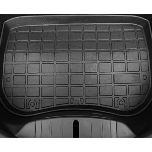 Fit For Tesla Model 3 Black TPE Material Waterproof Front Cargo Tray Trunk Floor Mat Anti-dust Boot Cargo Line Custom
