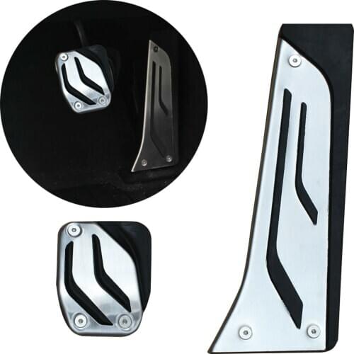 2PCS car Gas Brake Pedal Accelerator Cover Accessories For BMW M2 M3 M4 M5 M6 i3 i8 Gas Pedal Cover Auto parts