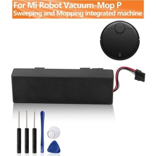 Replacement Battery INR18650 MA1-4S1P-SC For Xiaomi Mijia Mi Robot Vacuum-Mop P Sweeping Mopping Robot Vacuum Cleaner 3200mAh