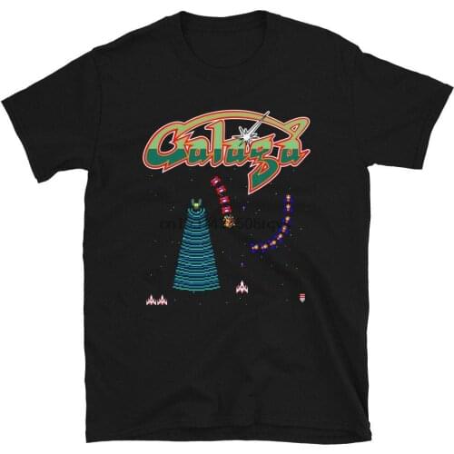 Arcade Galaga Video Game Retro Vintage 80s Invader Space Gaming Alien T Shirt