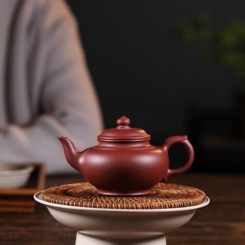 Pure manual bordeaux smile sakura pot of run of mine ore mud are recommended to kung fu tea wholesale 170 cc