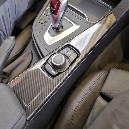 For BMW 3 Series GT F30 F33 F34 F36 2013-2019 ABS carbon fiber Multi-function large panel Modification accessories 1 Pcs