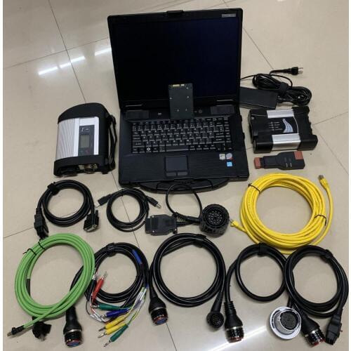 For BMW ICOM NEXT A+B+C Diagnostic & Programmer MB Star C4 2in1 with 1 tb SSD in CF-52 Laptop Expert Mode