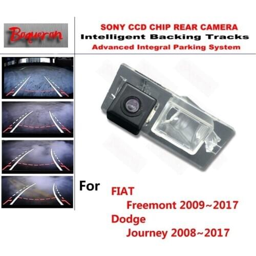 For FIAT Freemont 2009~2017 HD Car Rear View Camera Reversing Backup Parking Camera 170 Wide Angle Night Vision Waterproof CCD
