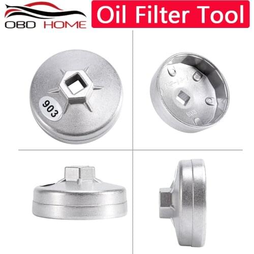 Wrench Auto Tool 1/2 Square Drive 65mm 67mm 74mm End Cap Oil Filter Wrench Auto Hand Tools Remover Tool For Toyota For BMW