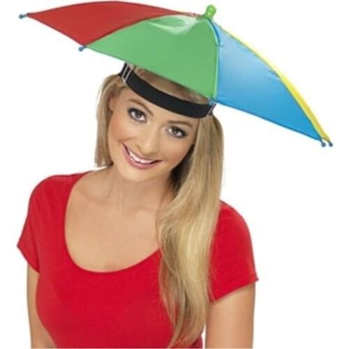 Head Umbrella Soft Unisex Protective Easy Use Umbrella
