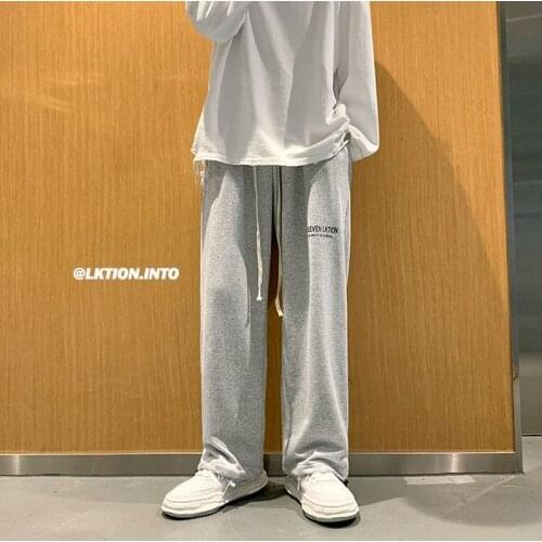 HOUZHOU Harajuku Joggers Sports Pants Women Korean Fashion Oversize Black Jogging Sweatpants Baggy Wide Leg Trousers Female