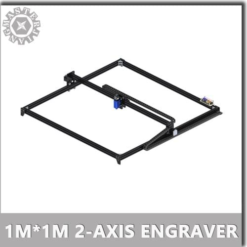 CNC 2 Axis 1cm*1m Working Area Laser Engrave Machine with TTL/ PWM Laser cutting machine 30W/40W Laser Engraver Laser Cutter