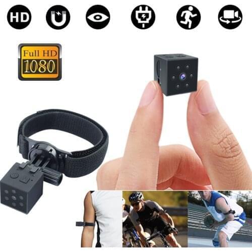 MD23 1080P Mini Camera HD Micro Voice Comrecorders Cam Infrared Night Vision Recording Dictaphone Clip DV Camcorder for Car