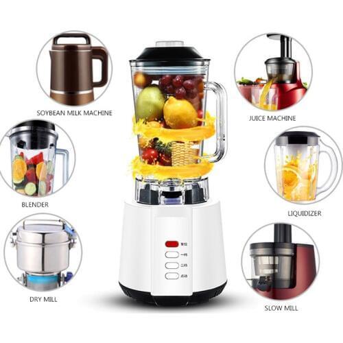 Multifunctional Mixer Blender Juicer Household SoyMilk Machine Cooking Supplement Electric Meat Grinder Machine