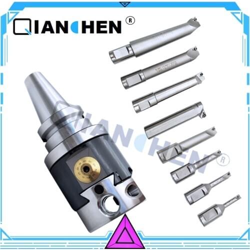 New Micro-boring,BT50-NBH2084-8PCS BT50 NBH2084 8PCS,Precision NBH2084 Boring Head System+BT40 M16 Holder +8pcs