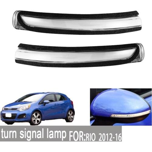 Car Rear View Mirror Turning Signal LED Light Side Lamp Flashing Lights for KIA Rio 2012-2016 87624-1W000 87614-1W000