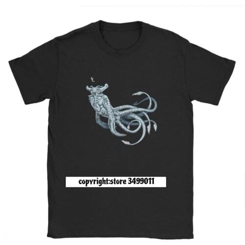 Sea Emperor Transparent Subnautica Men Tops T Shirt Games Sea Leviathan Reaper Diving Fish Tees Fitness T-Shirt Cotton Camisas